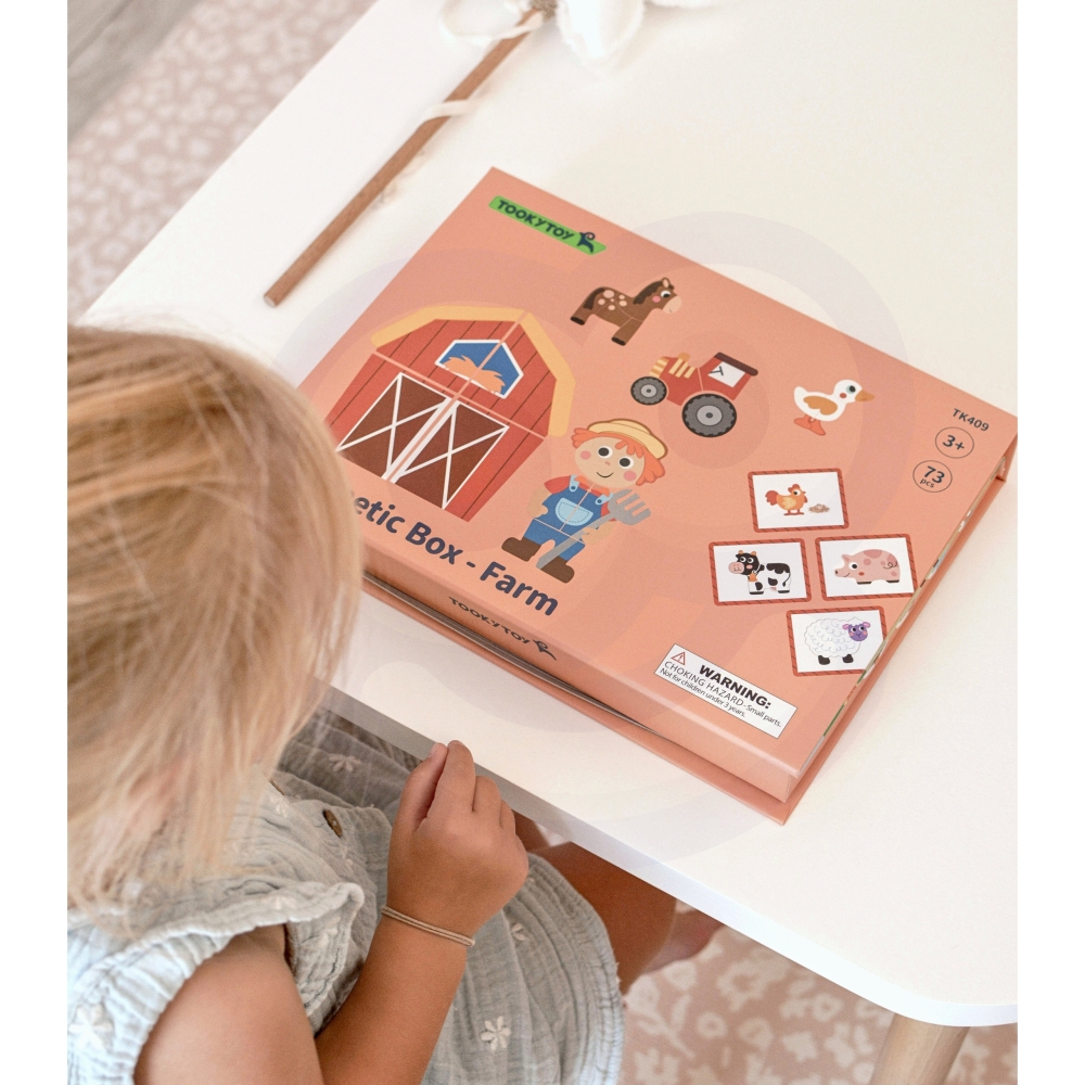Magnetinė dėlionė TOOKY TOY Ferma