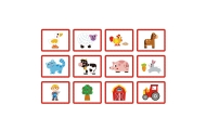 Magnetinė dėlionė TOOKY TOY Ferma