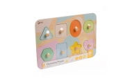 CLASSIC WORLD Układanka Puzzle Klocki Geometryczne 9 el.