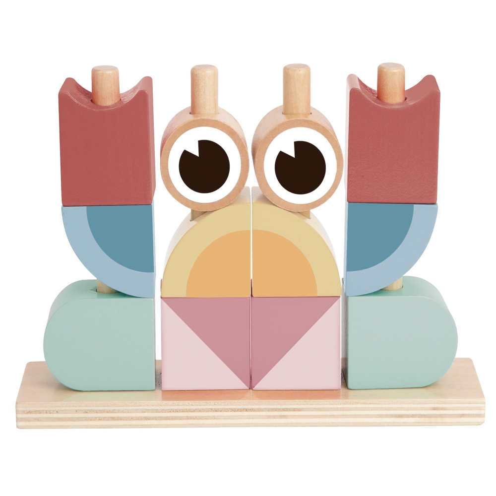 Medinė dėlionė TOOKY TOY Krabas