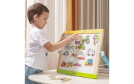 VIGA Wooden Vehicle Magnets Set