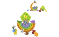 VIGA Wooden Rainbow Puzzle Creative Montessori Blocks