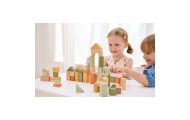 VIGA PolarB Wooden Blocks Montessori Blocks Animals 50 pcs.					