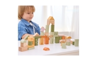 VIGA PolarB Wooden Blocks Montessori Blocks Animals 50 pcs.					