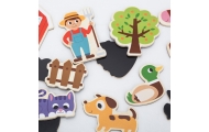 VIGA Magnetic Farm Friends 20 Magnets – Creative Fun with Farm Animals