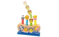 VIGA mediniai šokantys gyvūnėliai „Noah's Ark“					