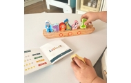 "Tooky Toy" medinė Nojaus arka ir mįslių knyga