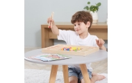 Medinis dėlionė su kamuoliukais VIGA Pagauk ir suderink Montessori-Žaislai, Lavinamieji žaislai, Dėlionės, 3D - tūrinės dėlionės