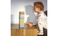 WOOPIE GREEN "Wobbly Tower" Gyvūnų arkadinis žaidimas 82 el.