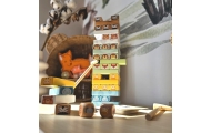 WOOPIE GREEN "Wobbly Tower" Gyvūnų arkadinis žaidimas 82 el.