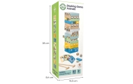 WOOPIE GREEN "Wobbly Tower" Gyvūnų arkadinis žaidimas 82 el.