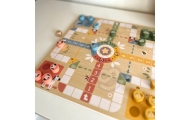 Loginis stalo žaidimas WOOPIE GREEN 2in1 Ludo Chinese + Free the Animals