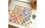 Loginis stalo žaidimas WOOPIE GREEN 2in1 Ludo Chinese + Free the Animals