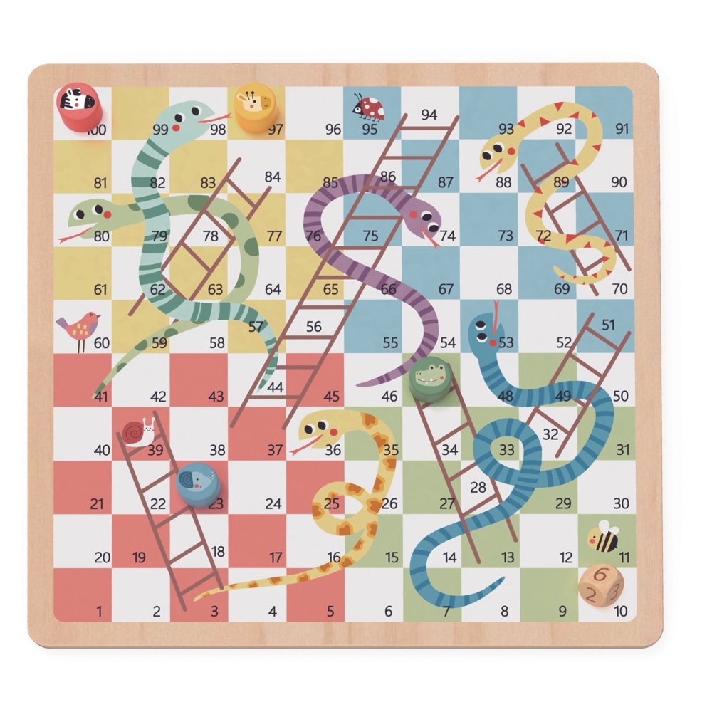 Loginis stalo žaidimas WOOPIE GREEN 2in1 Ludo Chinese + Free the Animals