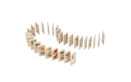 VIGA Wooden Domino 2 in 1 Animals and Numbers					