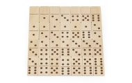 VIGA Wooden Domino 2 in 1 Animals and Numbers					
