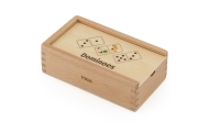 VIGA Wooden Domino 2 in 1 Animals and Numbers					