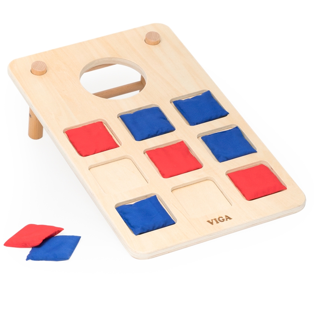 Žaidimas Viga 2-in-1 Circle and Cross + Cornhole Target