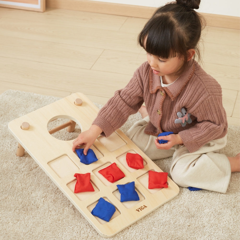 Žaidimas Viga 2-in-1 Circle and Cross + Cornhole Target