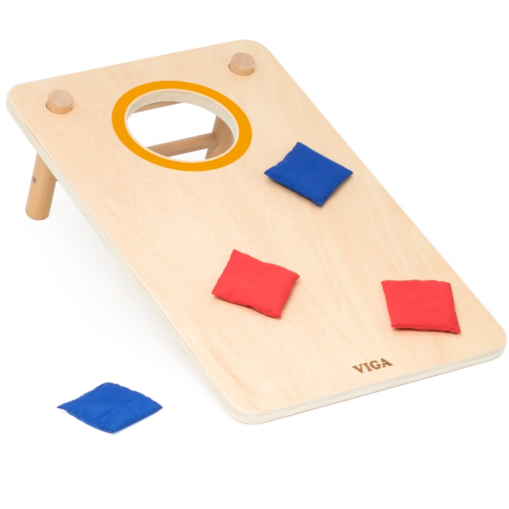 Žaidimas Viga 2-in-1 Circle and Cross + Cornhole Target