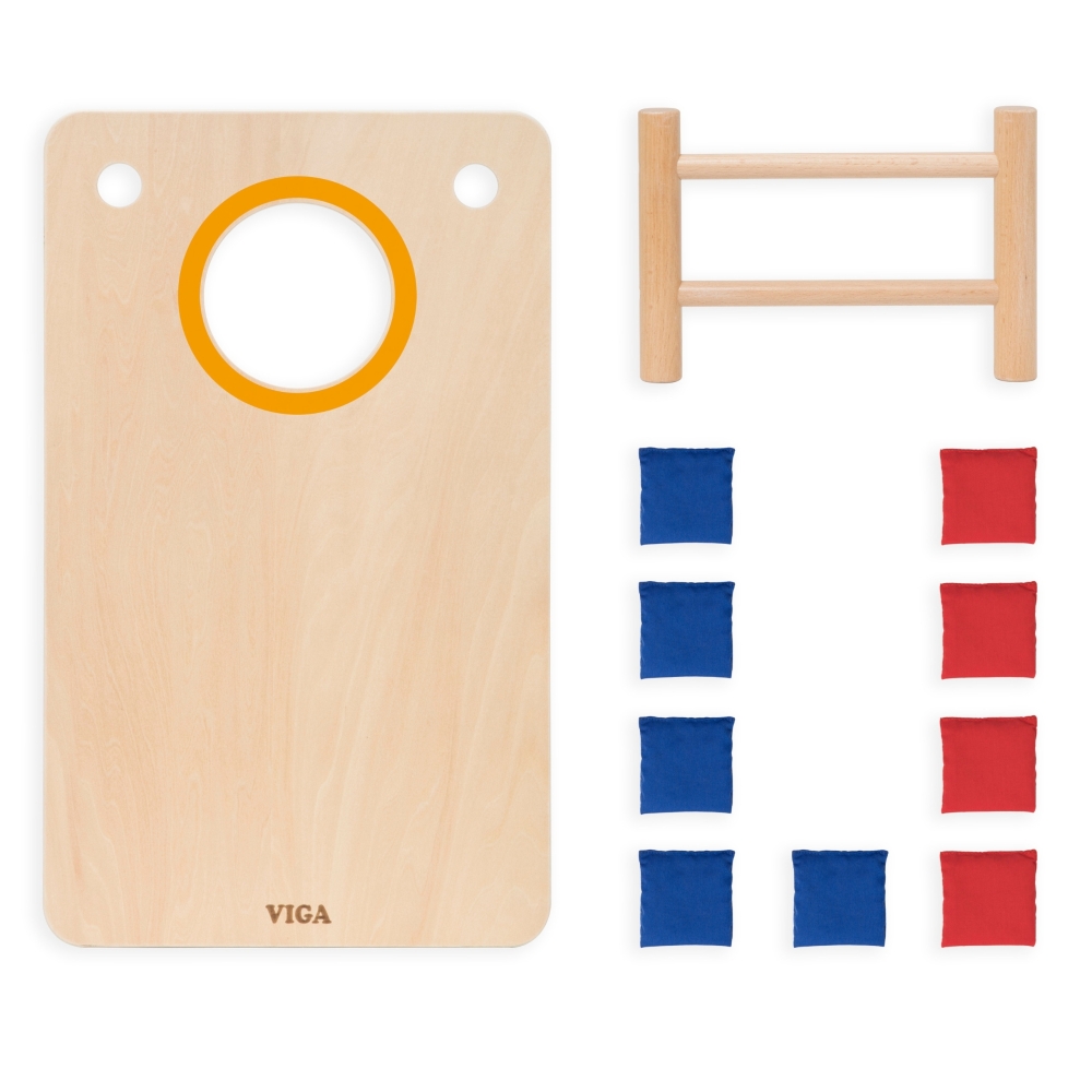 Žaidimas Viga 2-in-1 Circle and Cross + Cornhole Target
