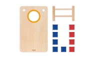 Viga Gra Zręcznościowa 2w1 Kółko i Krzyżyk + Cornhole - Rzut Do celu