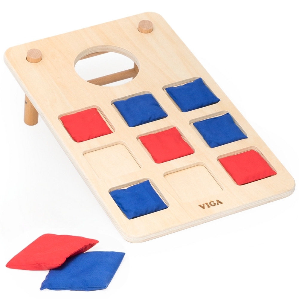 Žaidimas Viga 2-in-1 Circle and Cross + Cornhole Target