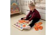 Viga Memory Gra Pamięciowa Zgadnij Obrazki 10 Kart Montessori