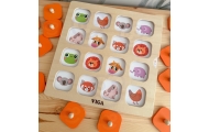 Atminties žaidimas Viga Atspėk paveikslėlius 10 Montessori kortelių