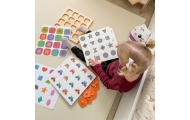 Viga Memory Gra Pamięciowa Zgadnij Obrazki 10 Kart Montessori