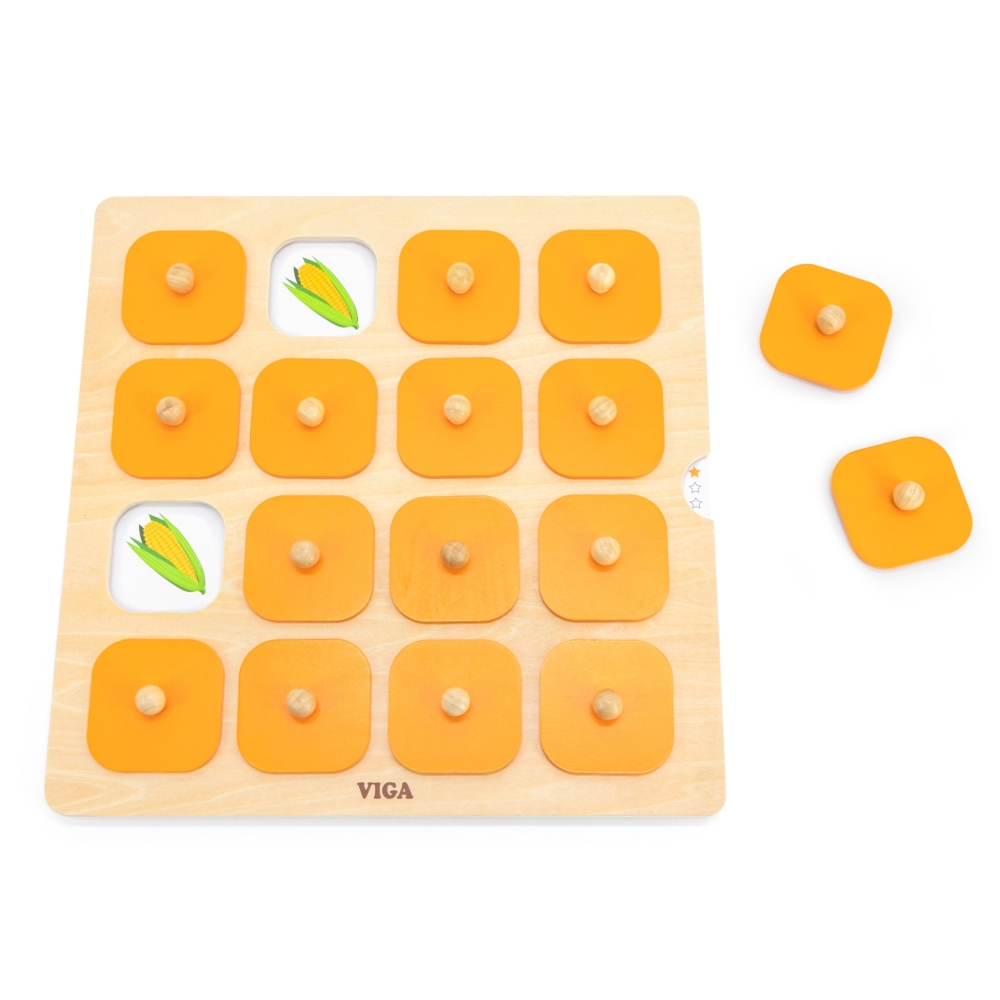 Atminties žaidimas Viga Atspėk paveikslėlius 10 Montessori kortelių-Žaislai, Stalo žaidimai, Įvairūs stalo žaidimai-e-vaikas