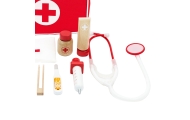 CLASSIC WORLD Wooden Little Doctor Doctor's Suitcase Set 19 pcs.					
