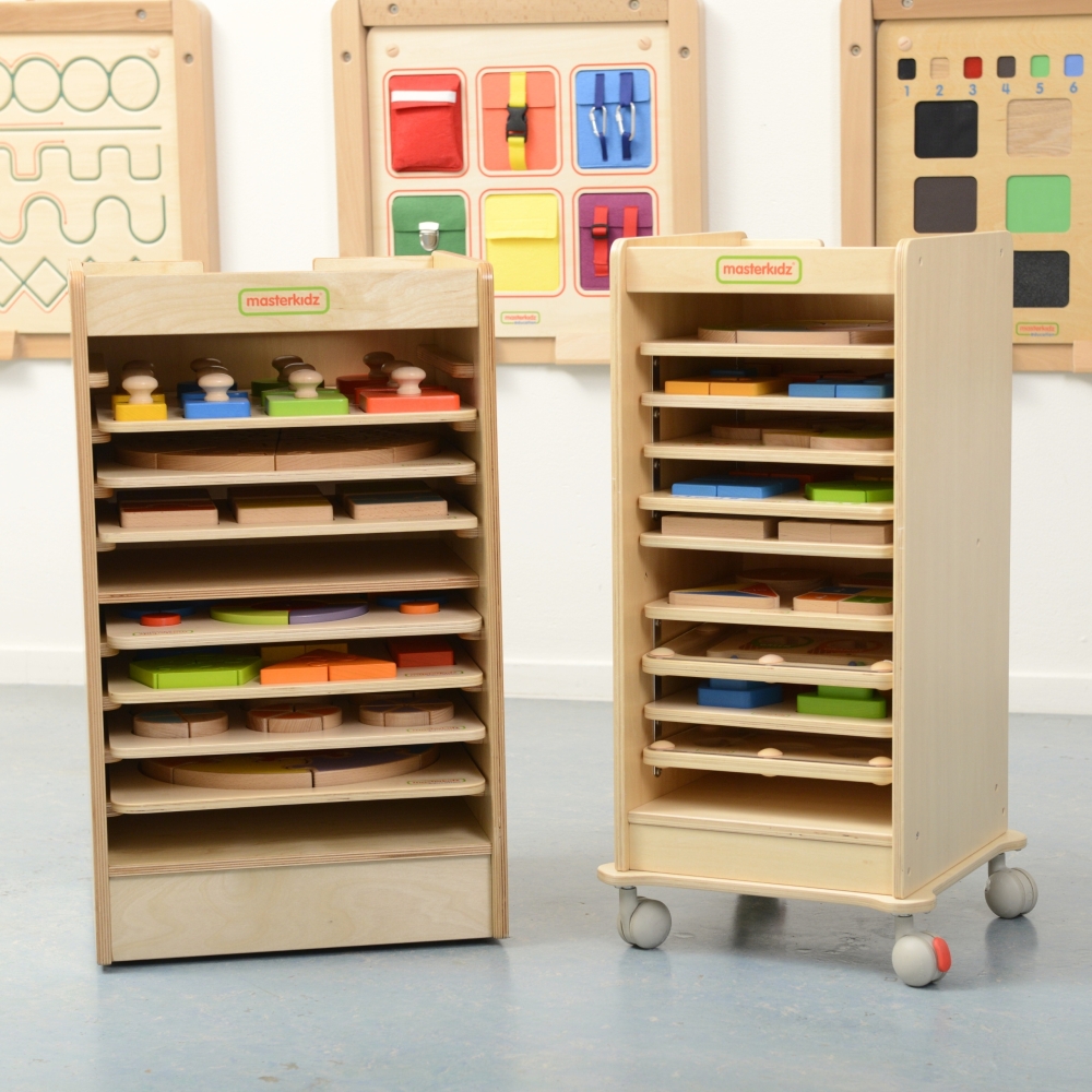 Edukacinių lentelių saugojimo spinta MASTERKIDZ