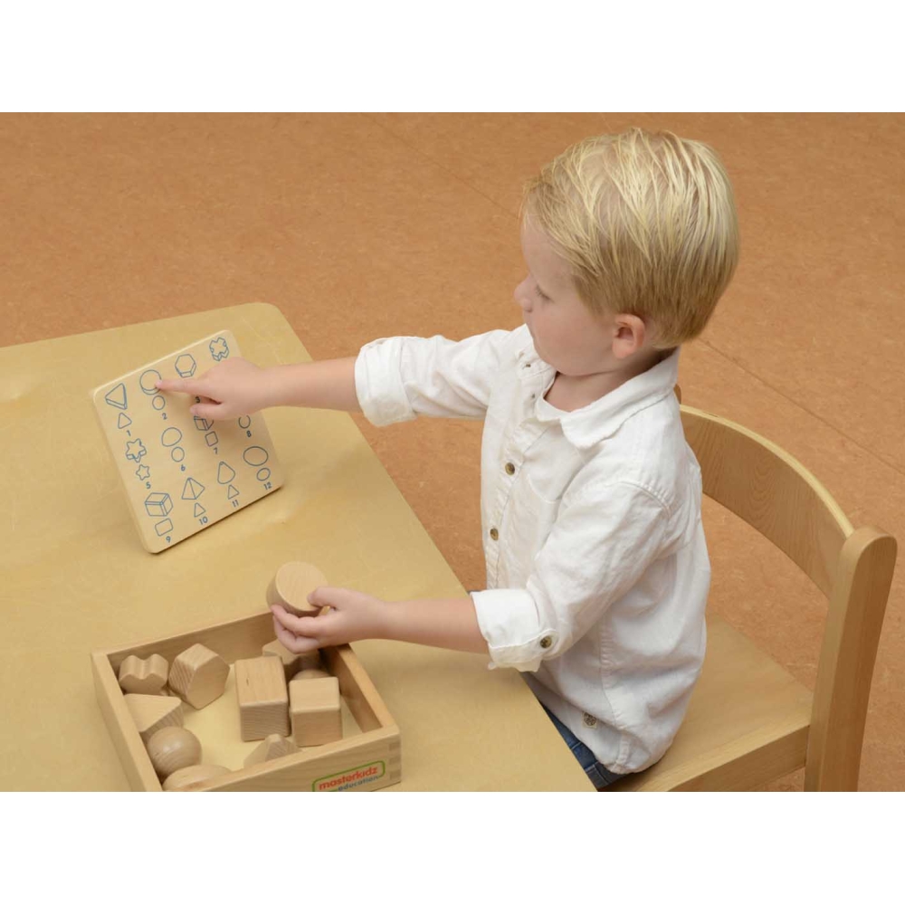 MASTERKIDZ Atspėk lietimu Atspėk formas 12 elementų