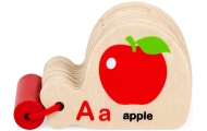 VIGA Wooden Montessori Alphabet and English Learning Book					