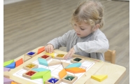 Mozaikos dėlionė MASTERKIDZ Spalvų ir formų mokymasis Tangram Montessori-Žaislai, Lavinamieji žaislai, Veiklos centrai-e-vaikas