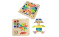 Mozaikos dėlionė MASTERKIDZ Spalvų ir formų mokymasis Tangram Montessori-Žaislai, Lavinamieji žaislai, Veiklos centrai-e-vaikas