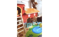WOOPIE GREEN Mega Farm Animal Figures Stable Cowshed Henhouse 18 pcs.					