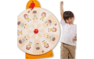 Sieninė plokštė VIGA Wheel Show Emotions FSC Montessori sertifikatas-Žaislai, Lavinamieji žaislai, Veiklos centrai-e-vaikas
