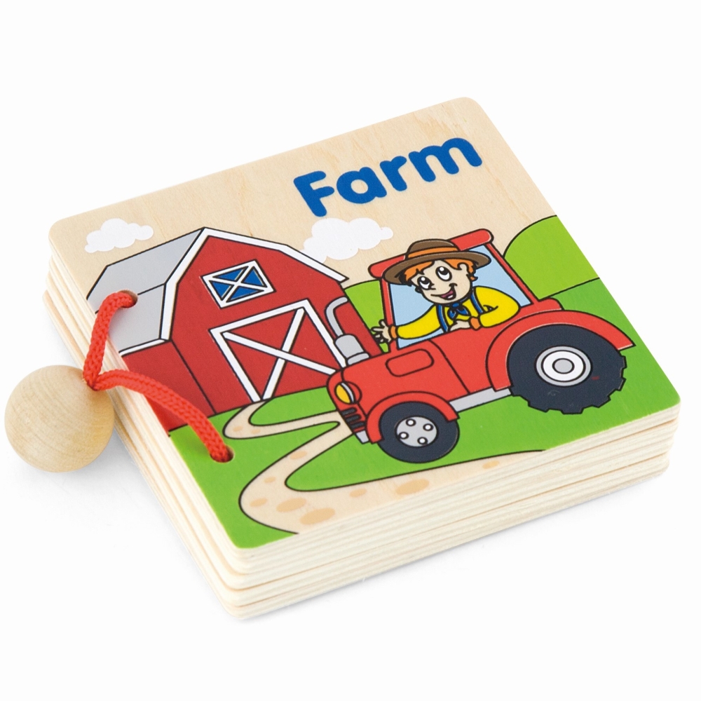VIGA My First Wooden Book 1 pc.