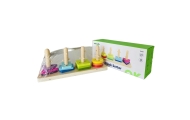 TOOKY TOY Shape Sorter with Colorful Montessori Blocks