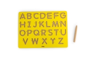 VIGA Graphomotor Board Large Letters Learning to Write