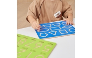 VIGA Graphomotor Board Large Letters Learning to Write