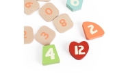 CLASSIC WORLD Zegar Miś Montessori Edukacyjny 3w1 Nauka Czasu Liczenia i Daty