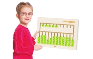 VIGA TOYS Sensoryczna tablica Nauka Alfabetu drewniana