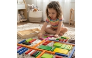 VIGA Drewniane Patyczki Edukacyjne Matematyczne Klocki Cuisenaire'a