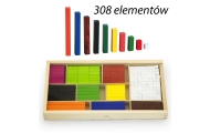 Medinės edukacinės matematinės lazdelės VIGA Cuisenaire