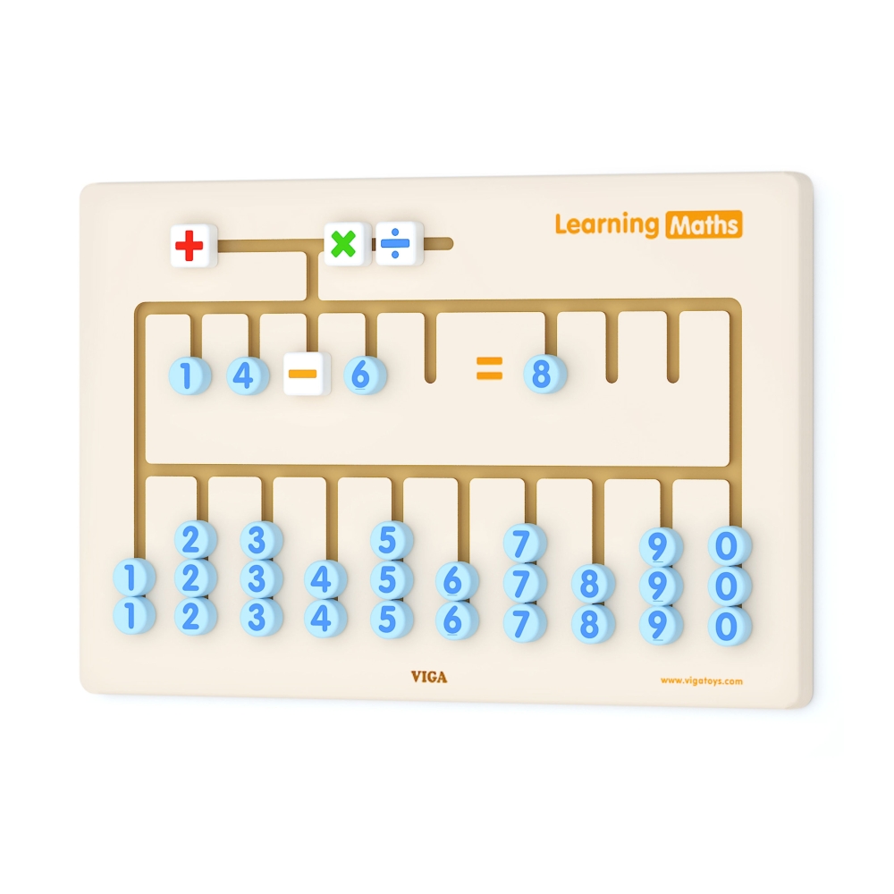 VIGA Sensory Board for learning to count FSC Montessori Certificate