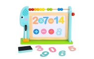 TOOKY TOY mokomoji stalo lenta + 18 magnetinių elementų