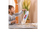 VIGA Wooden Clock Learning Time Clock Montessori